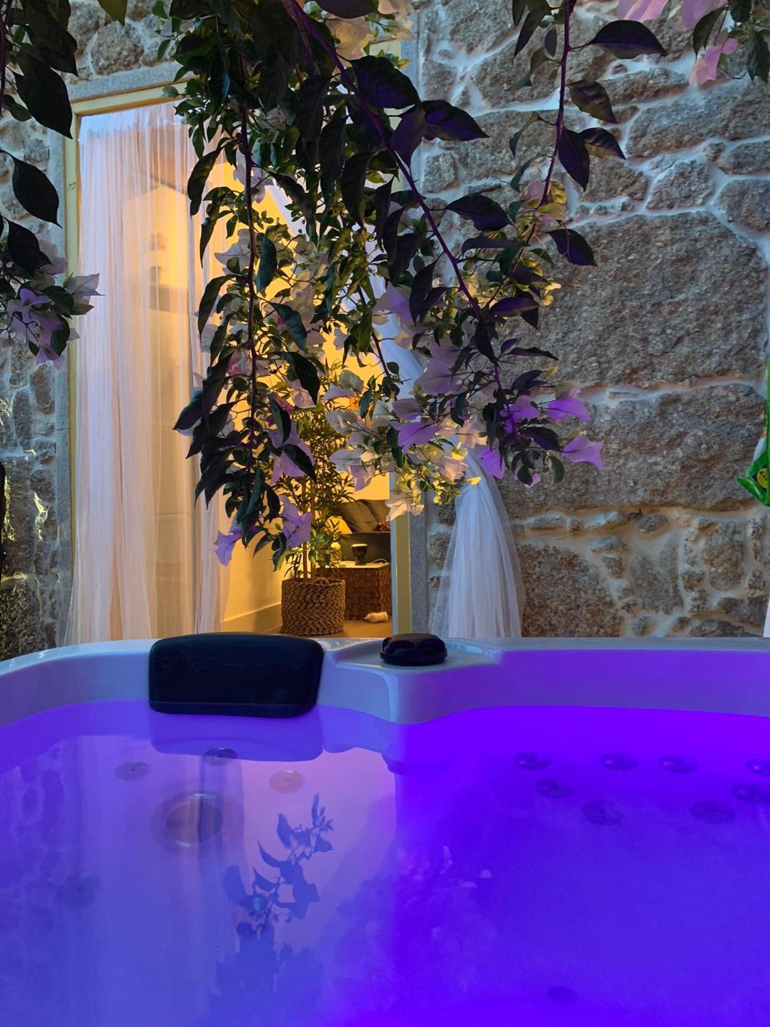 Encanto Casa Com Spa Jacuzzi Open Space Tinalhas Extérieur photo
