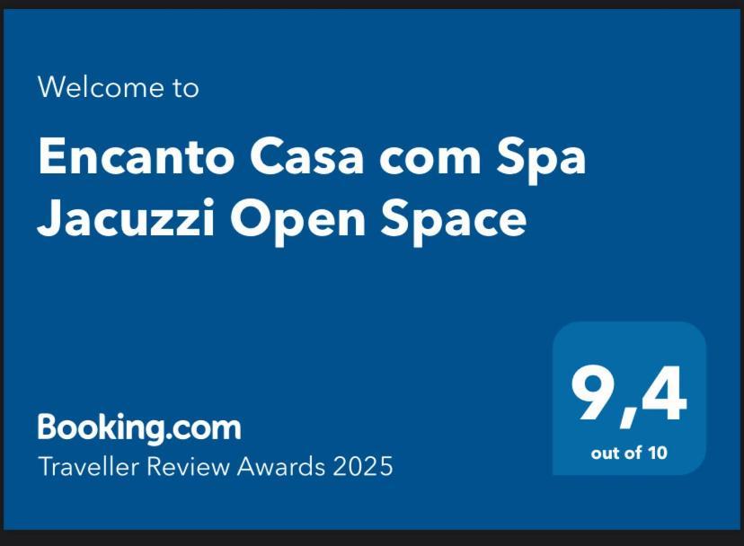 Encanto Casa Com Spa Jacuzzi Open Space Tinalhas Extérieur photo